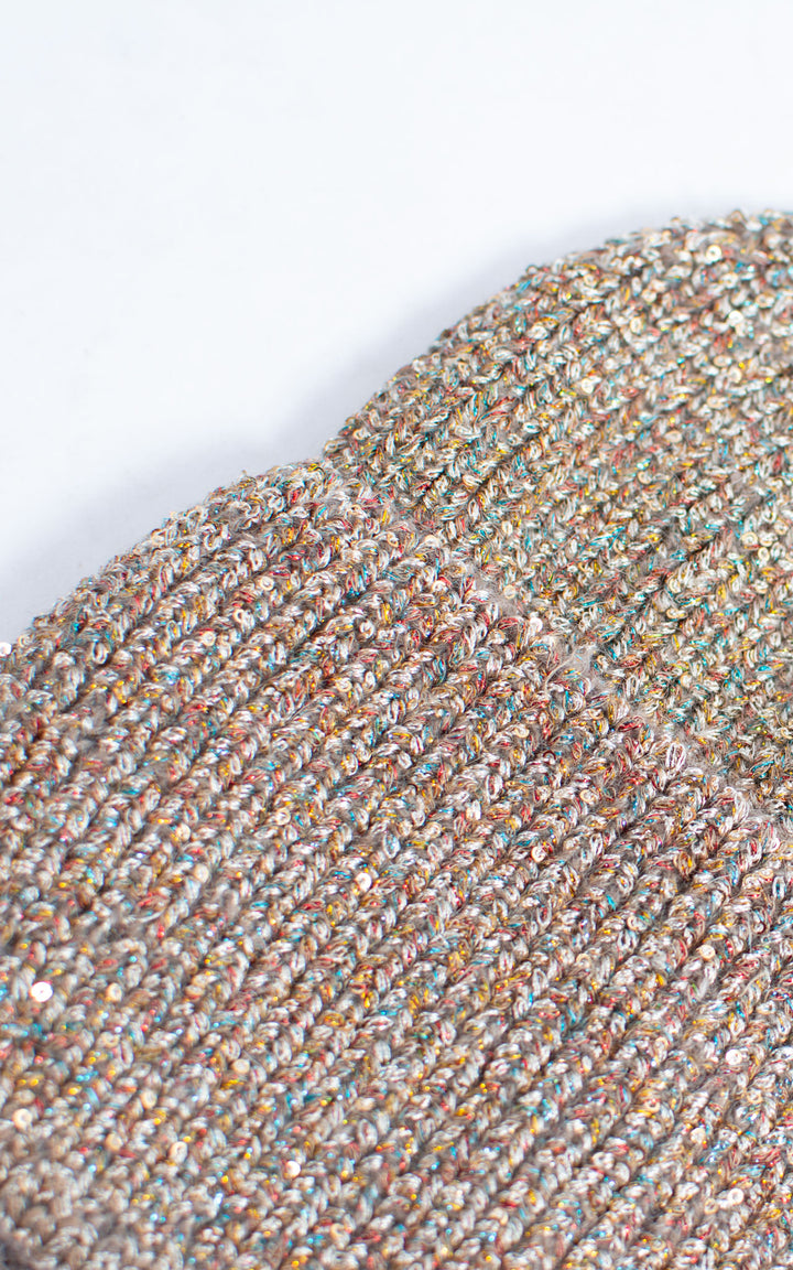 Hat | Sparkle Beanie | Chocolate