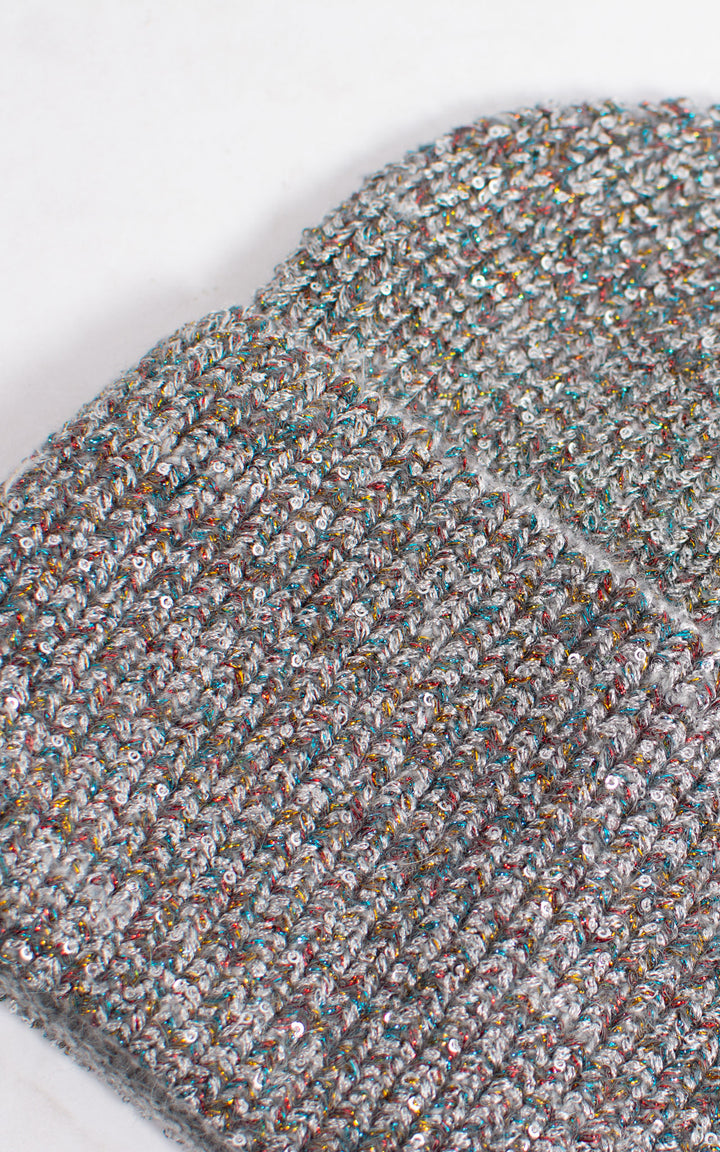 Hat | Sparkle Beanie | Dark Grey