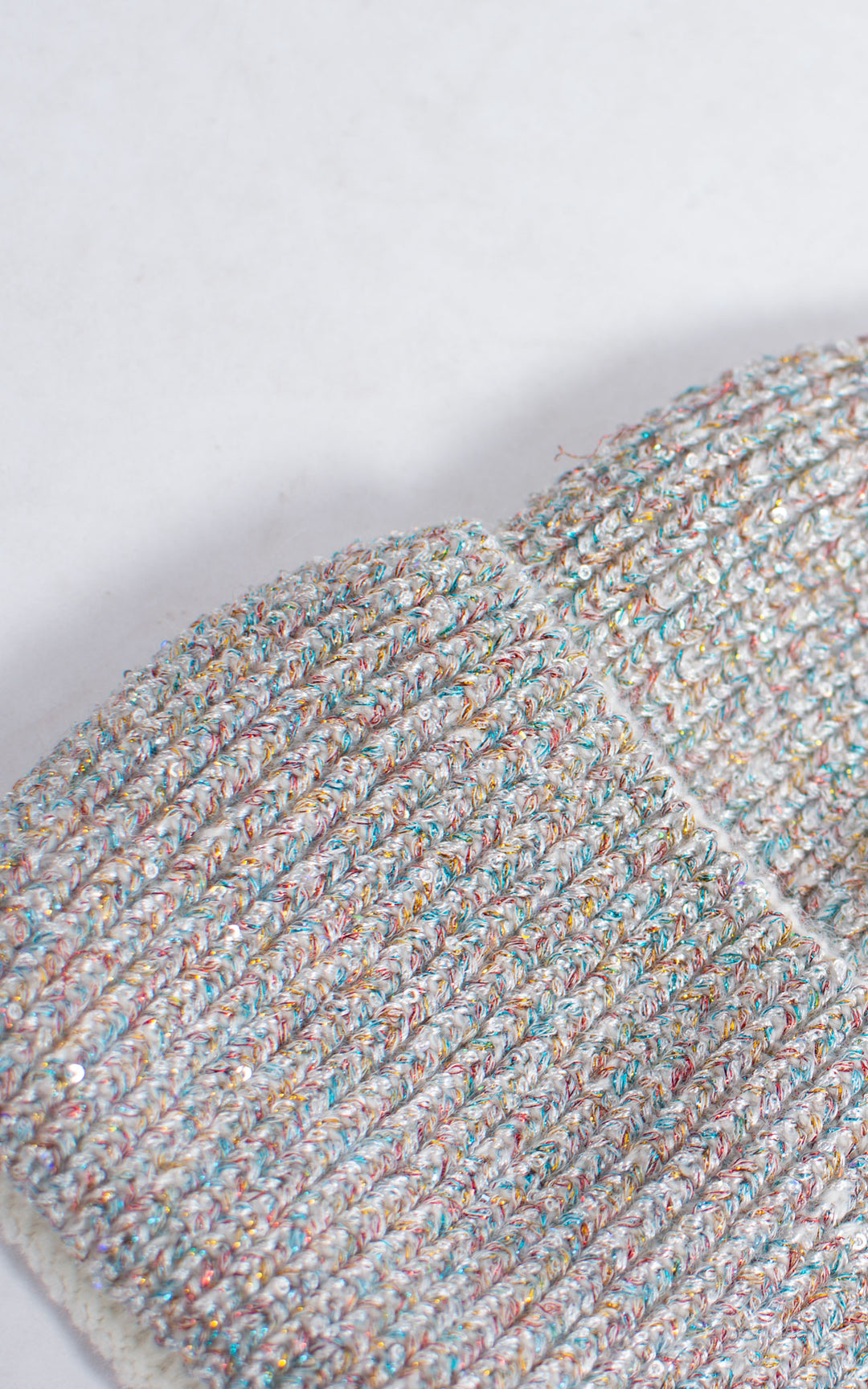 Hat | Sparkle Beanie | White