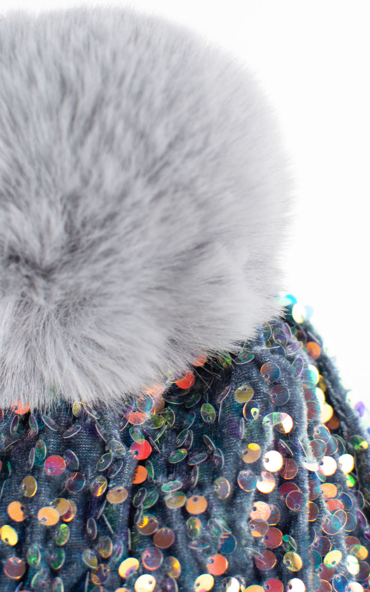 Hat | Sparkle | Grey