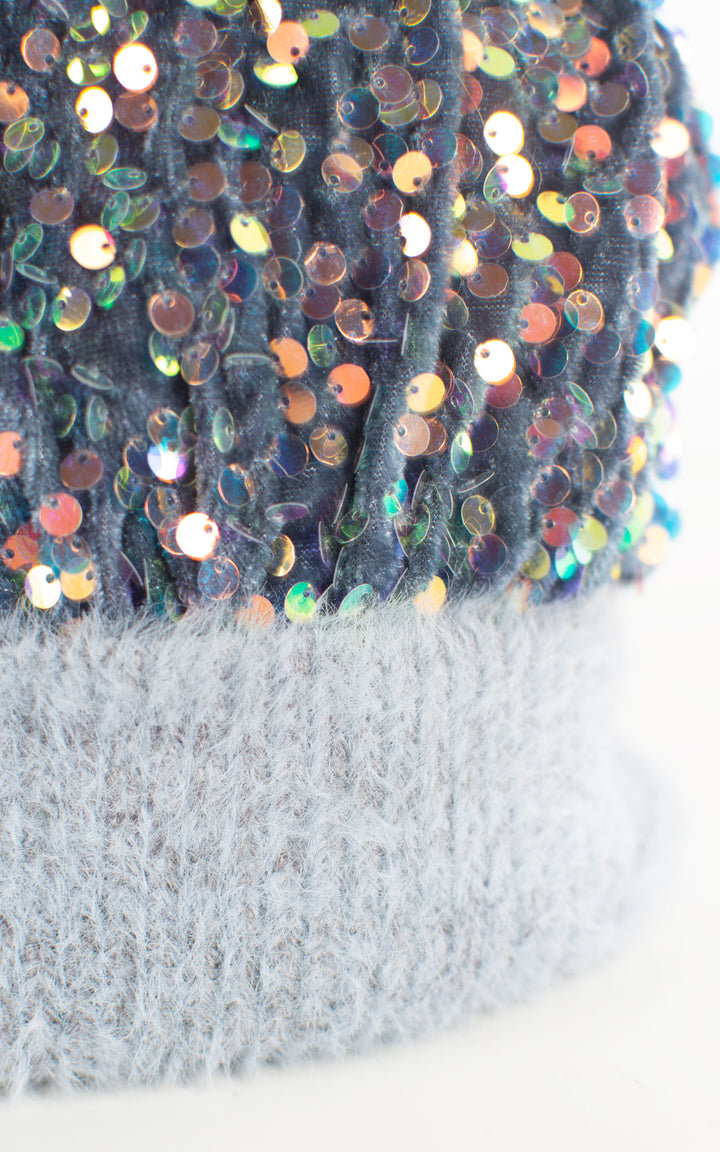 Hat | Sparkle | Grey