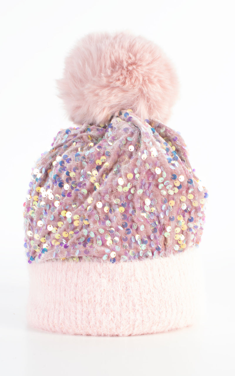 Hat | Sparkle | Pale Pink