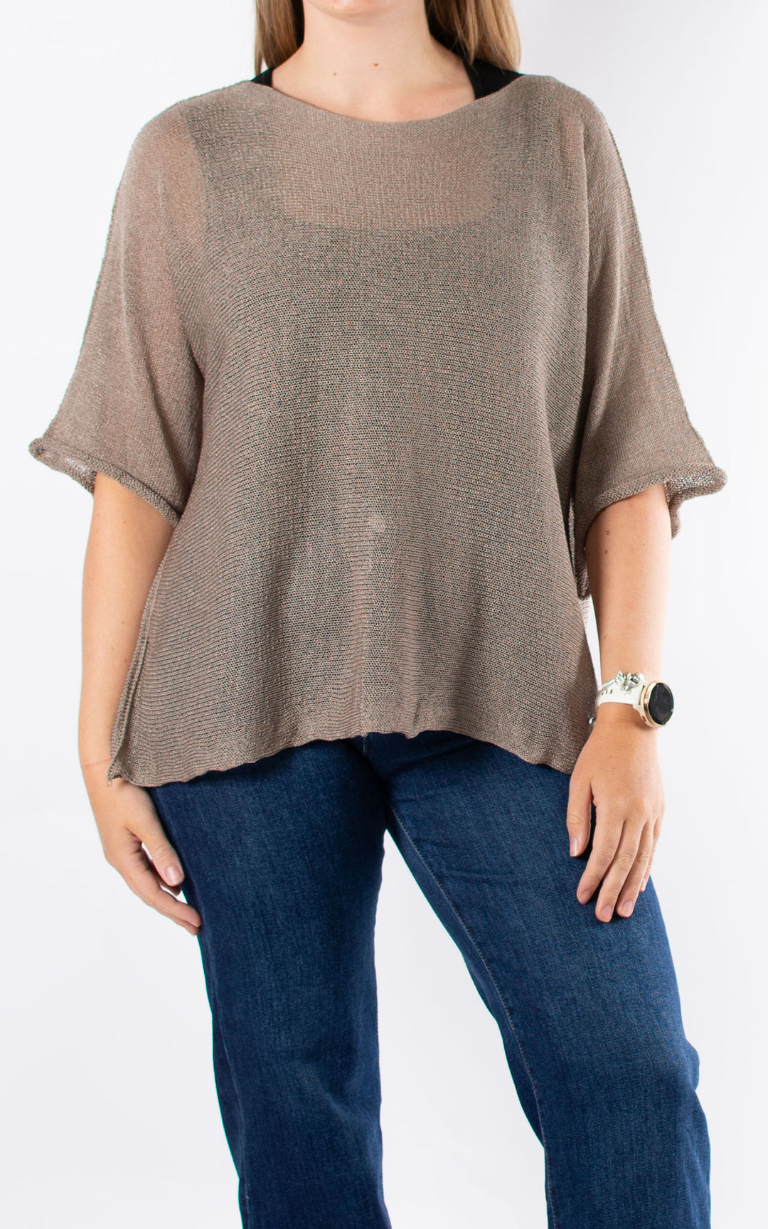 Hattie Fine Knit | Mocha
