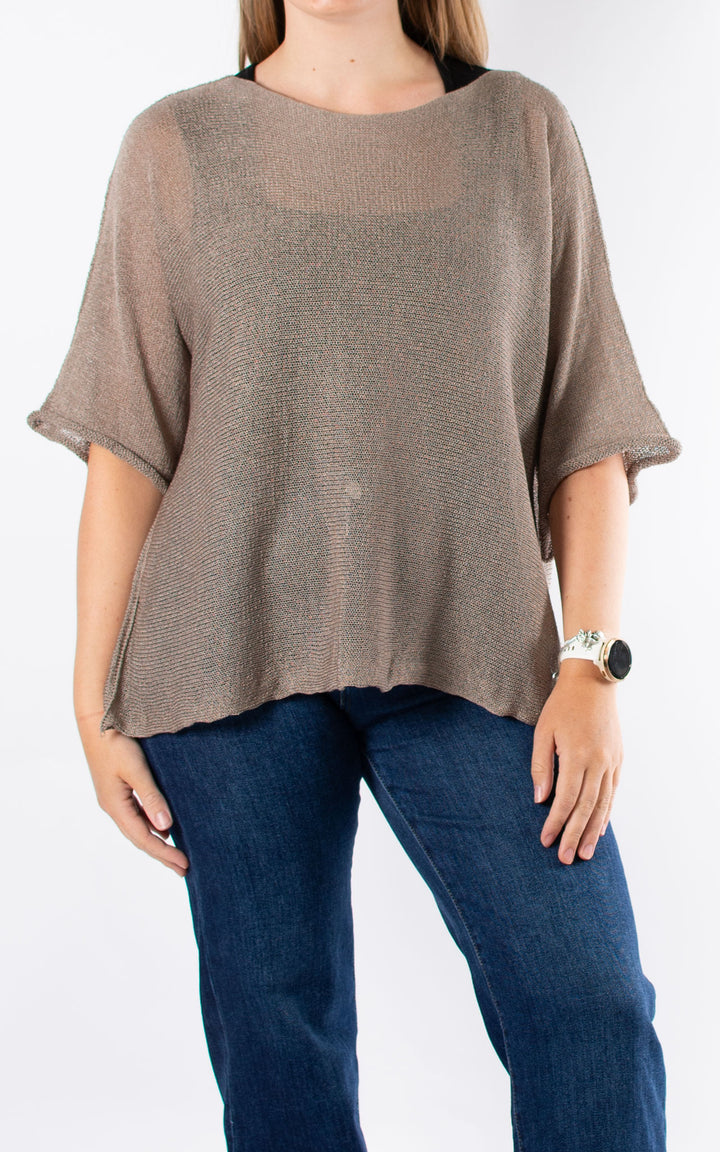 Hattie Fine Knit | Mocha