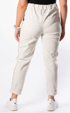 Hearts Strap Magic Jogger | Beige