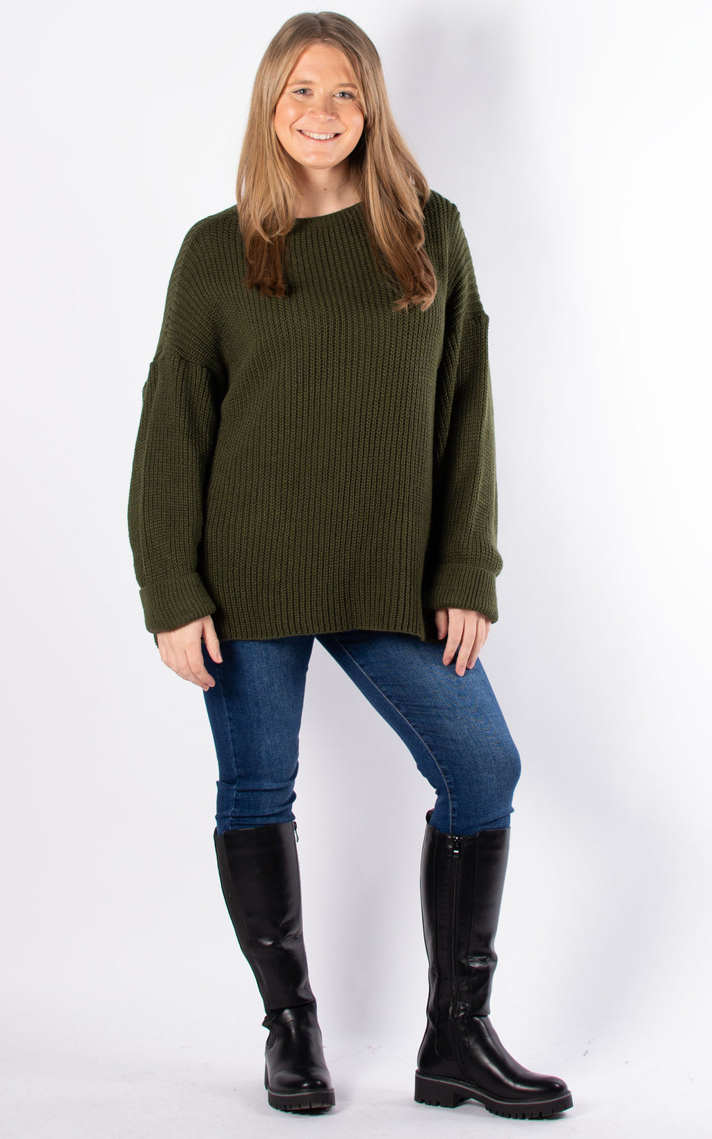 Hope Knit Jumper | Khaki