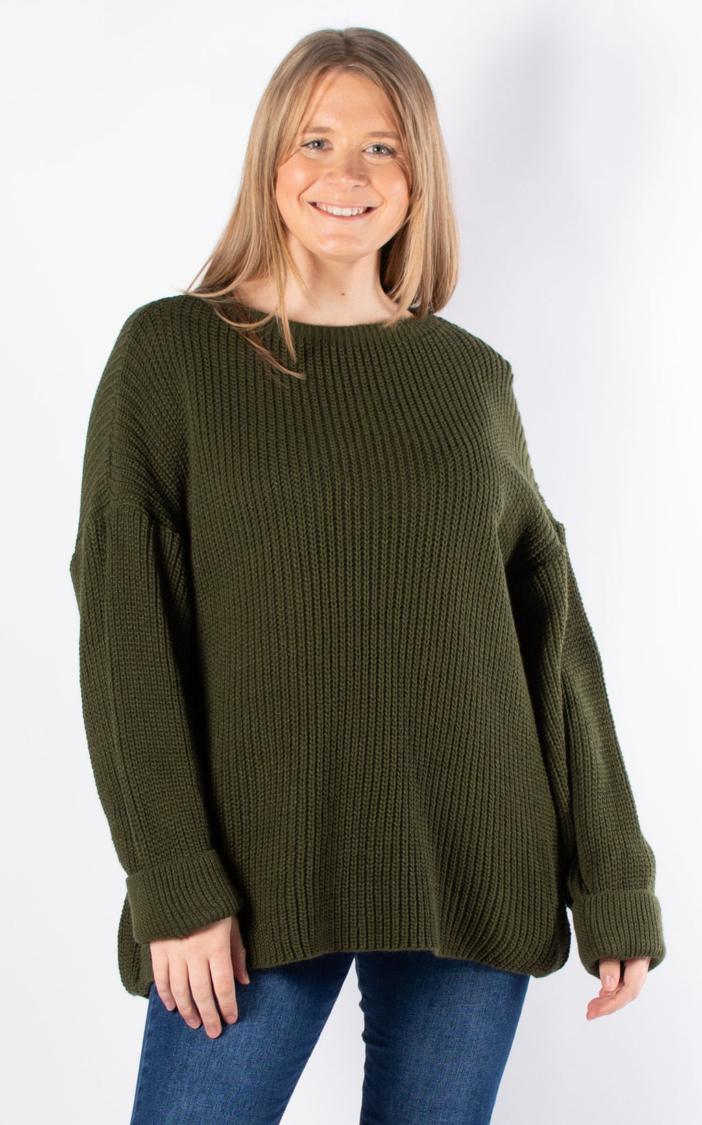 Hope Knit Jumper | Khaki