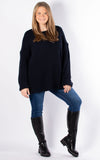 Hope Knit Jumper | Navy