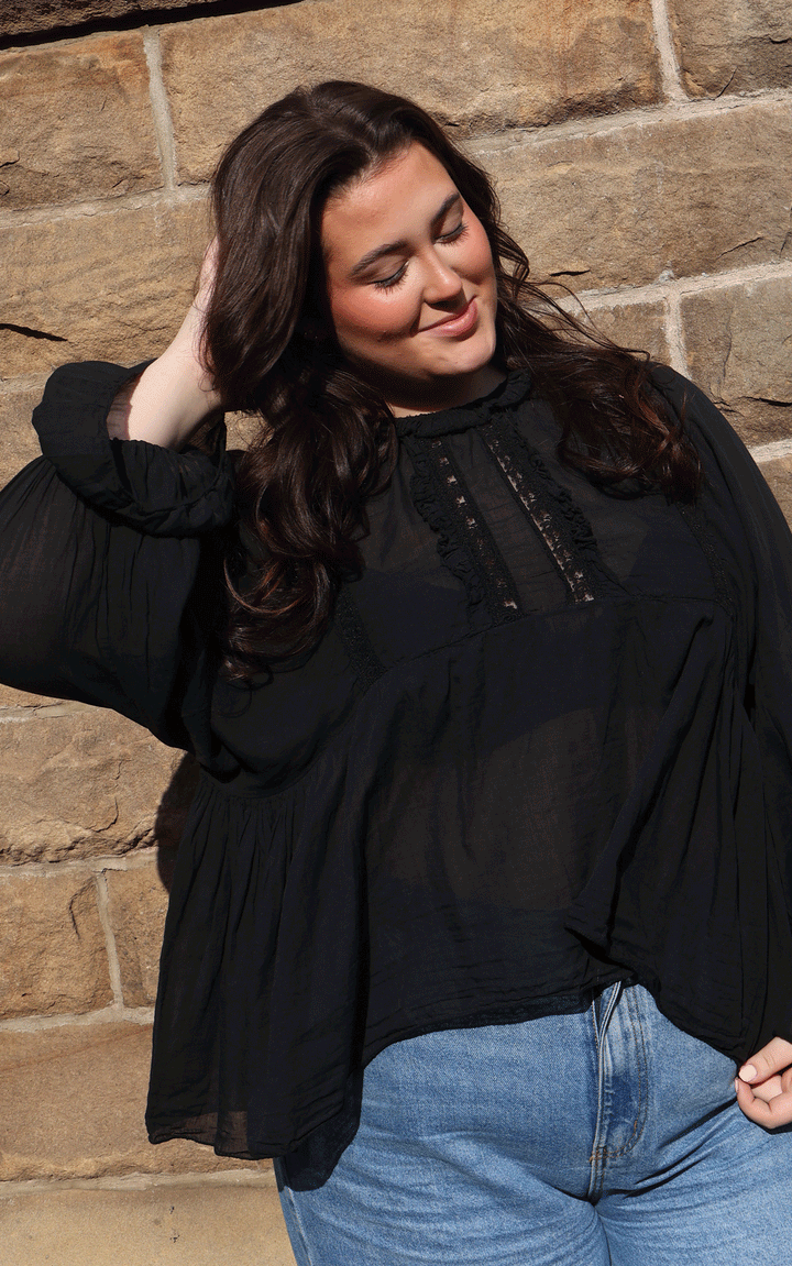 Chloe Blouse | Black