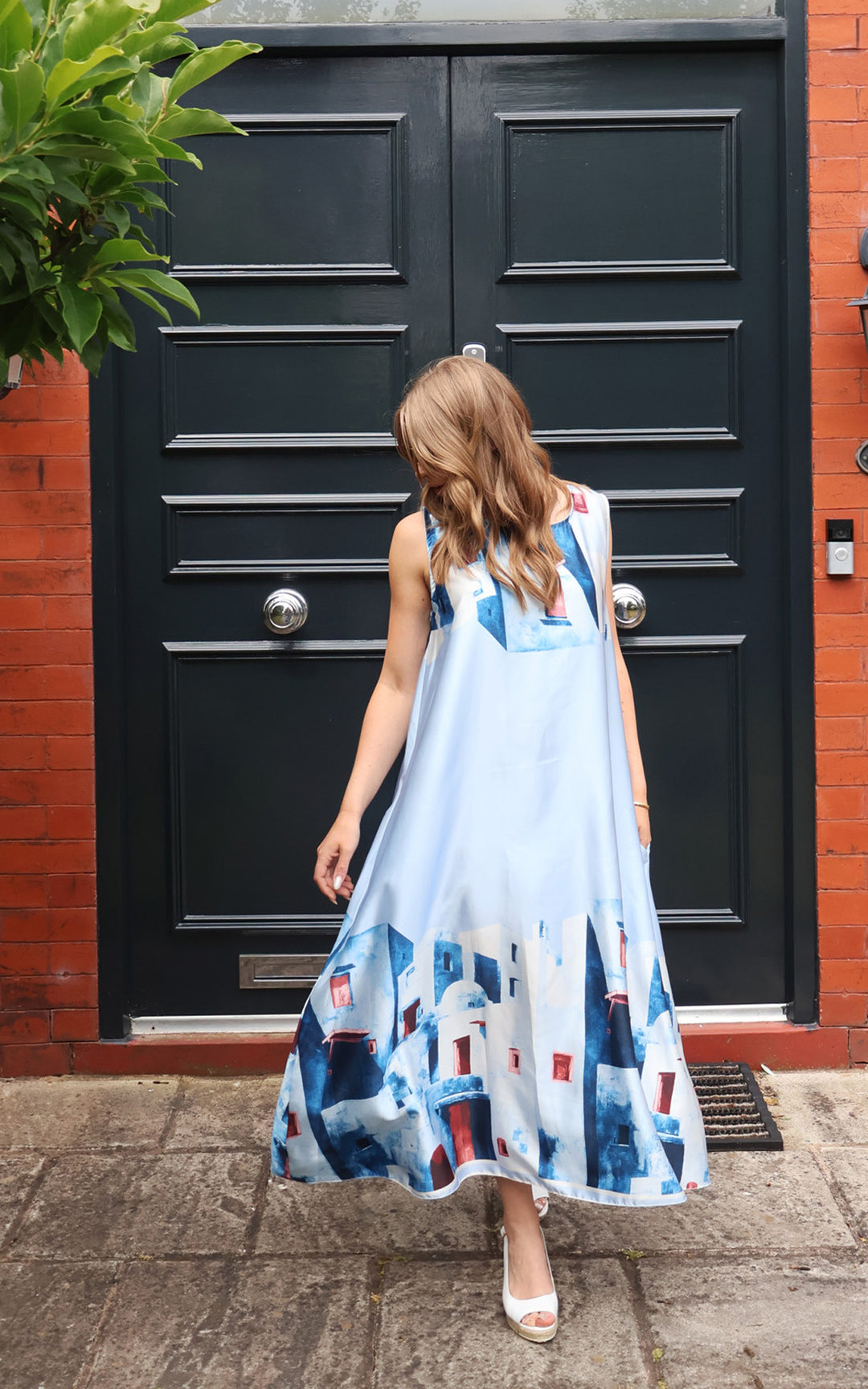 Mykonos Maxi Dress | Blue