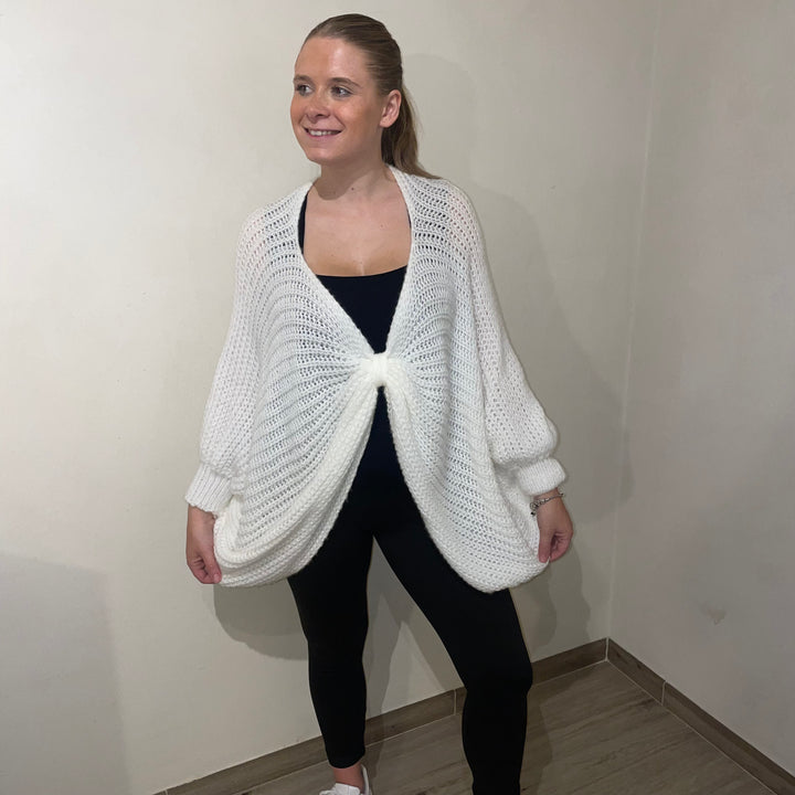 *PRE-ORDER* Angelina Oversized Knit | Winter White