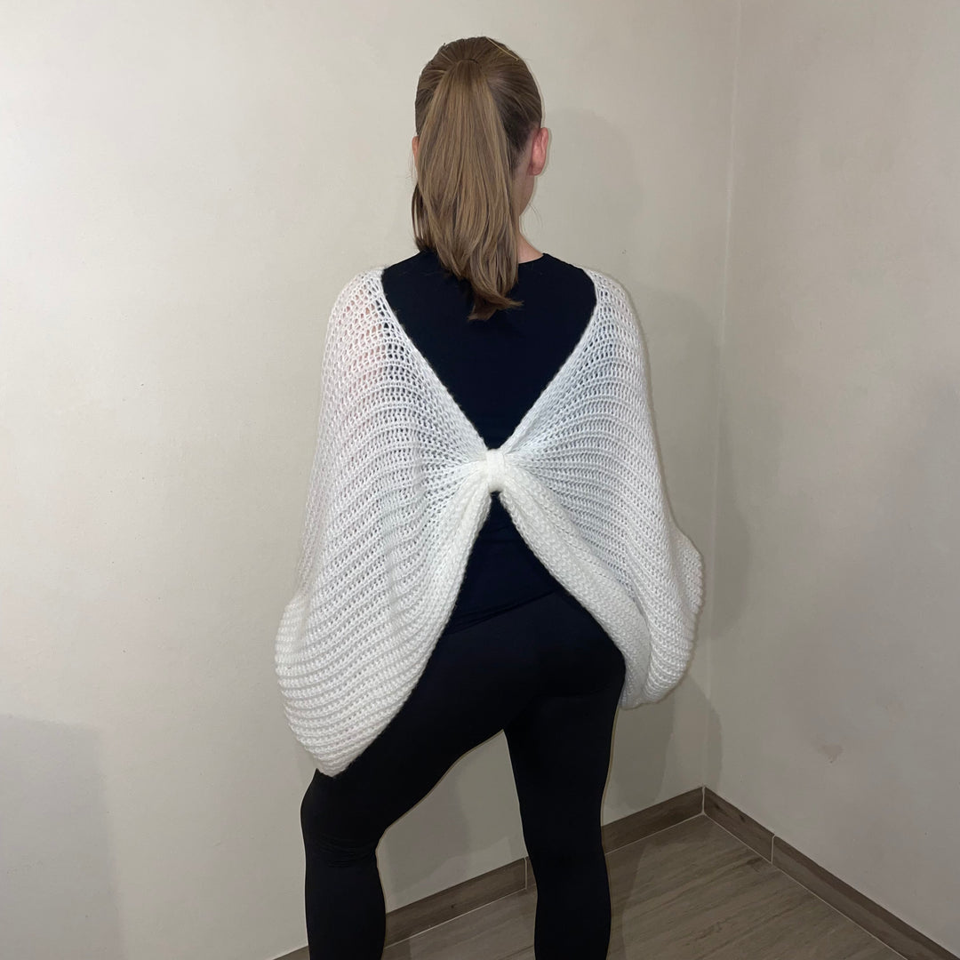 *PRE-ORDER* Angelina Oversized Knit | Winter White
