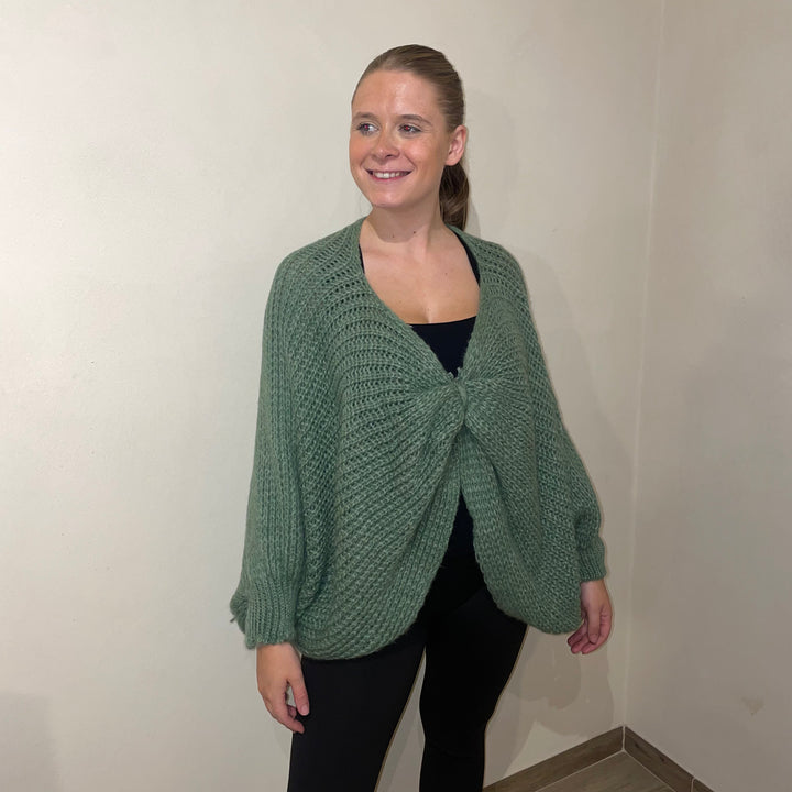 *PRE-ORDER* Angelina Oversized Knit | Green