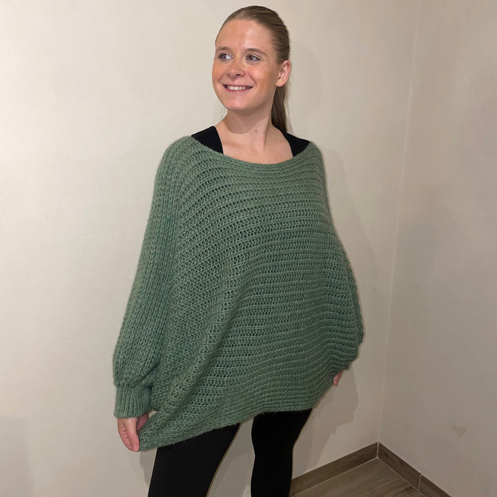 *PRE-ORDER* Angelina Oversized Knit | Green