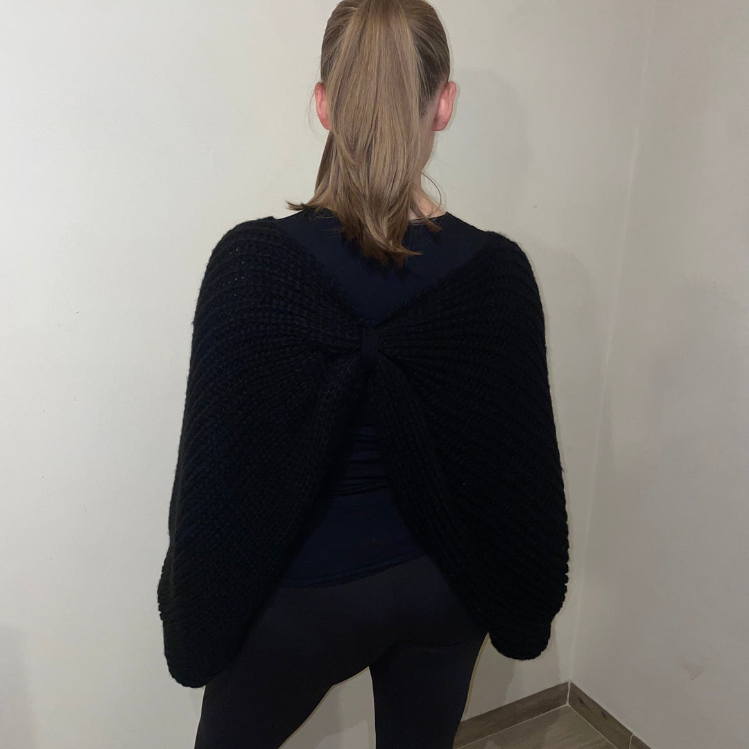 *PRE-ORDER* Angelina Oversized Knit | Black