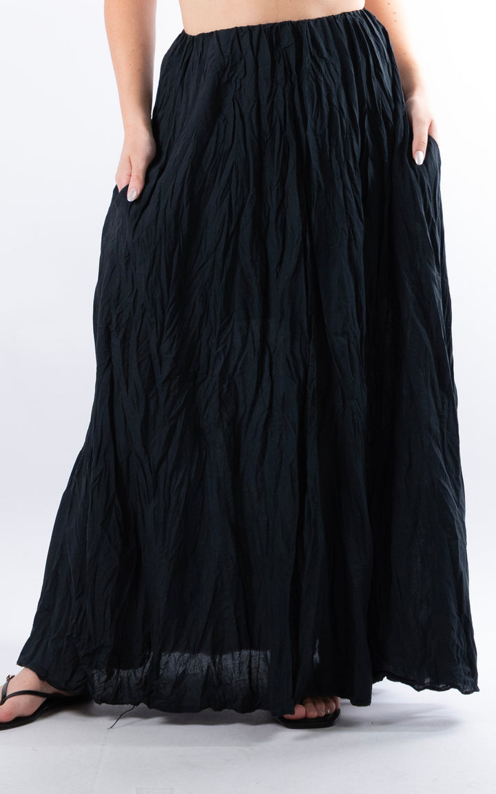 Jacinta Maxi Skirt | Black