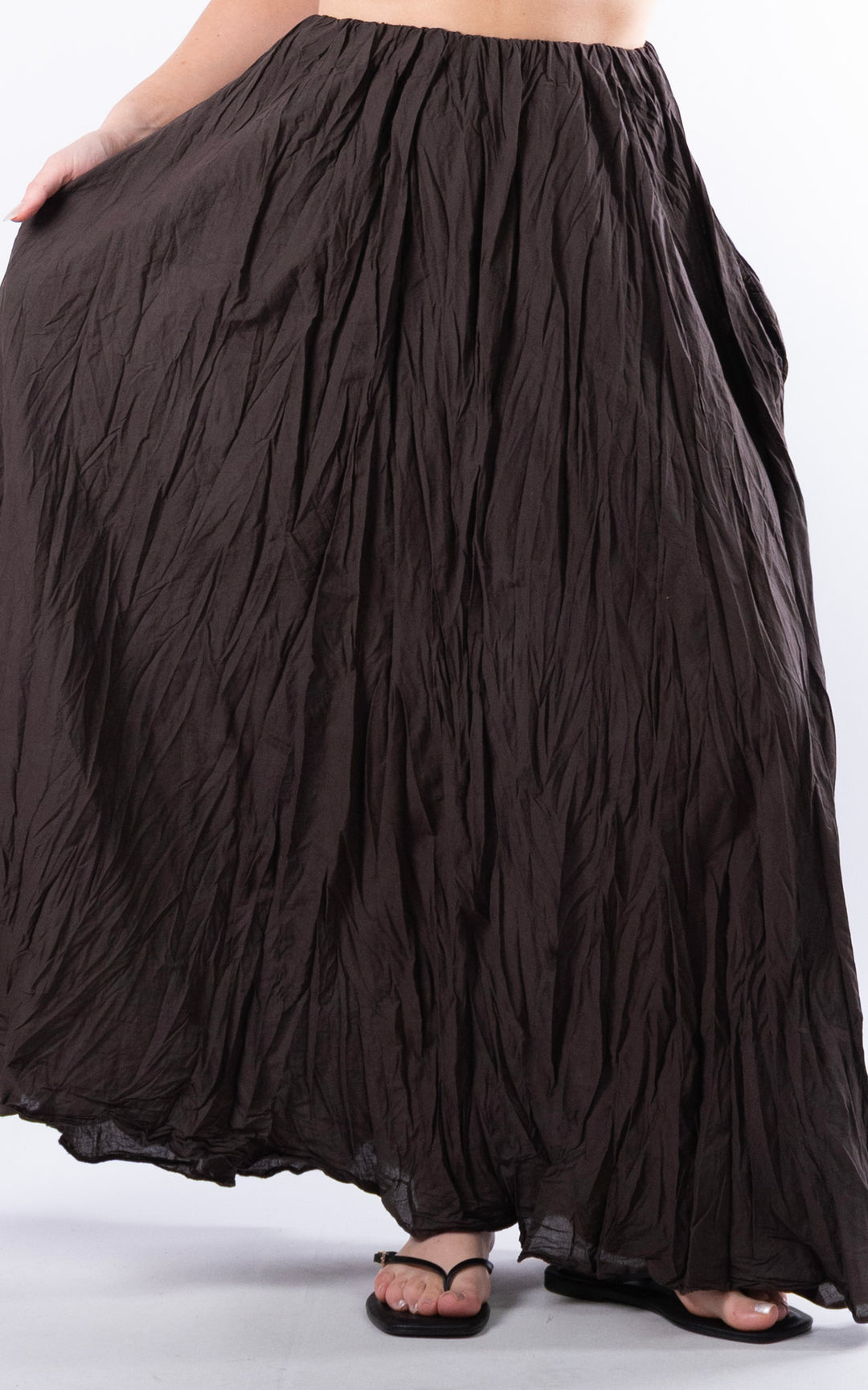 Jacinta Maxi Skirt | Chocolate