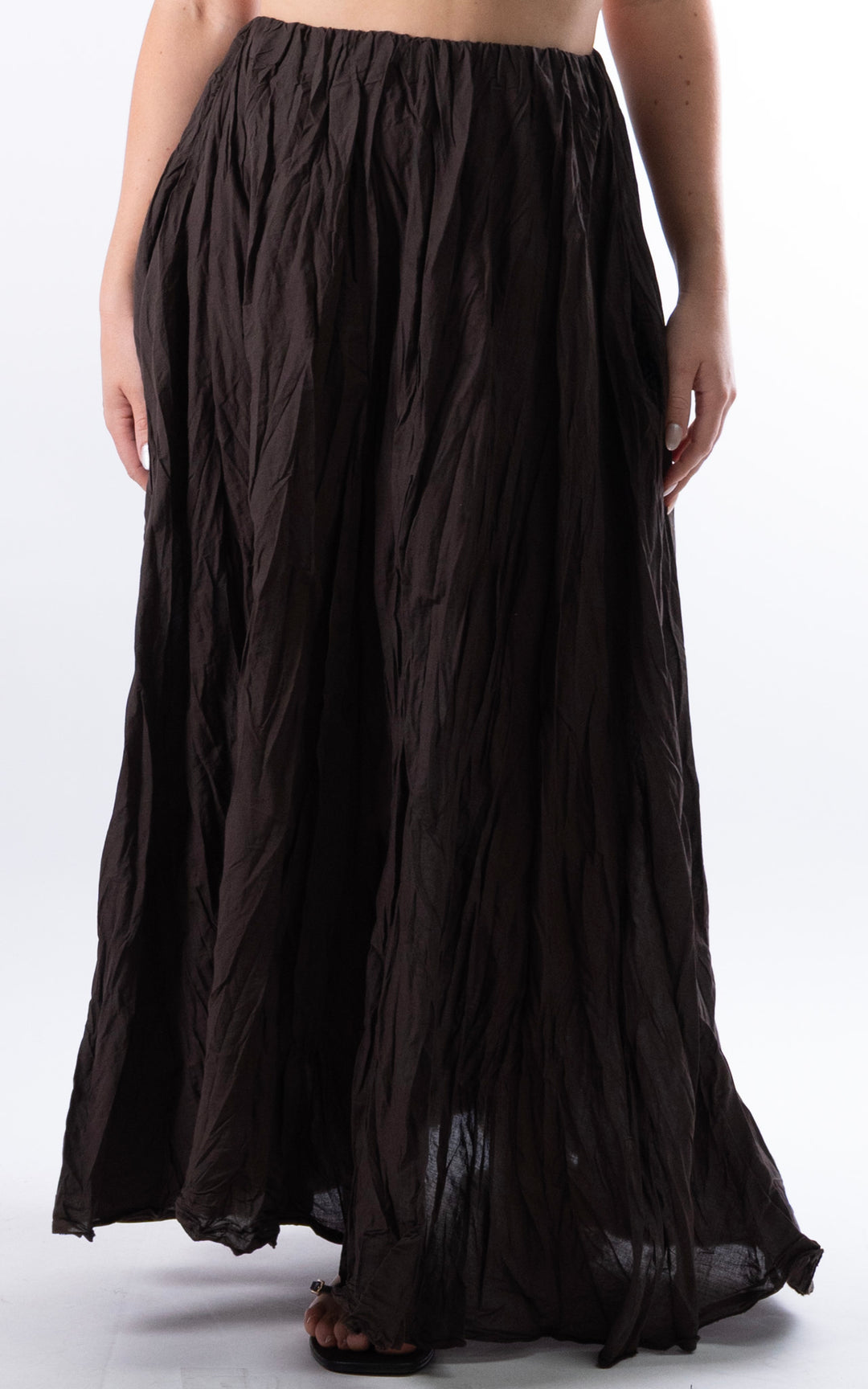 Jacinta Maxi Skirt | Chocolate