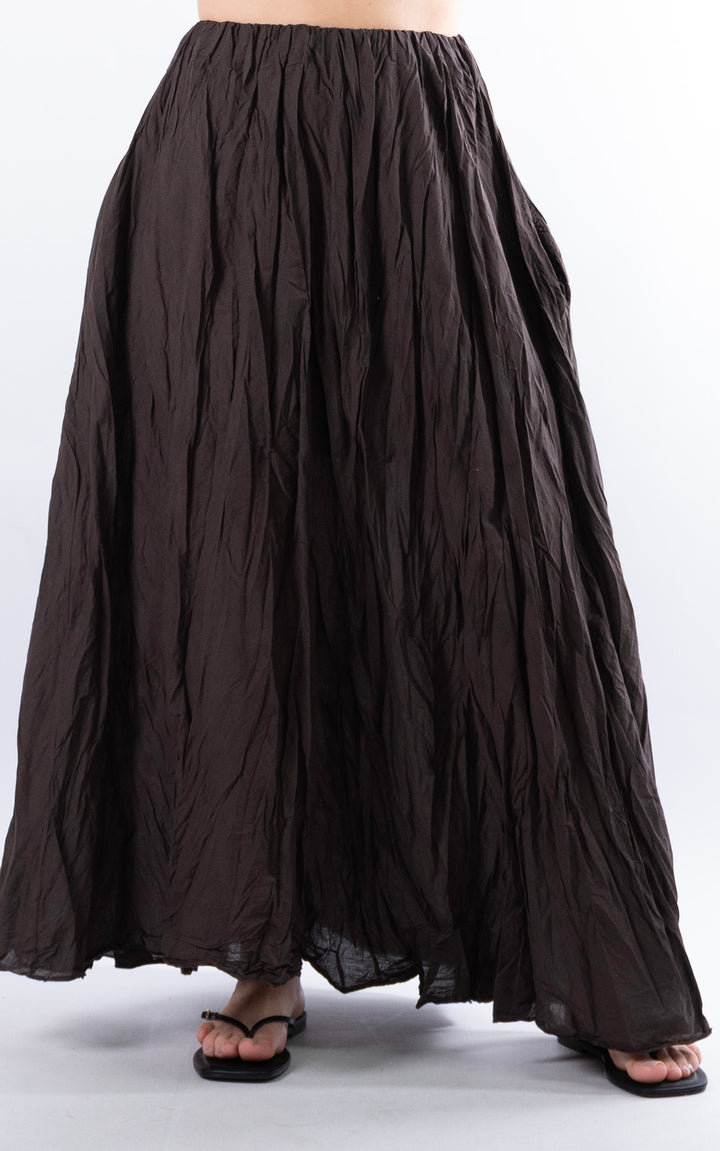 Jacinta Maxi Skirt | Chocolate