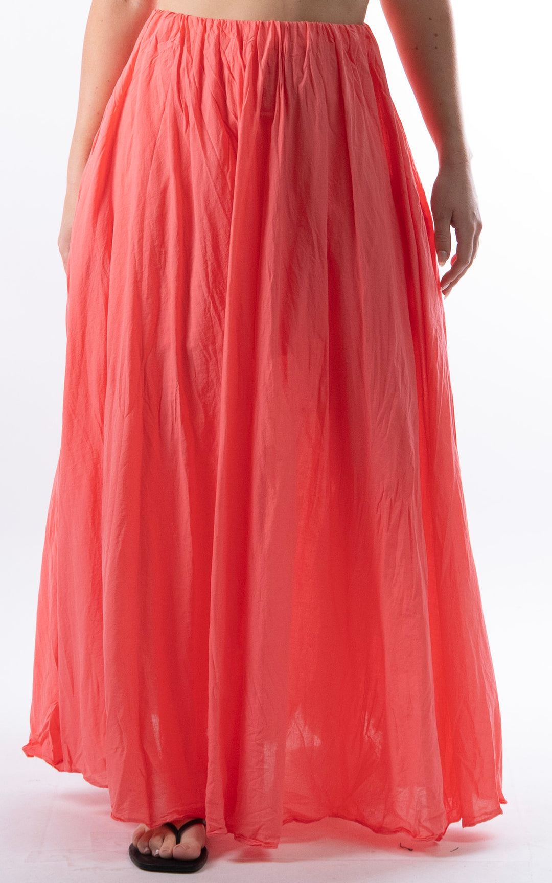 Jacinta Maxi Skirt | Coral