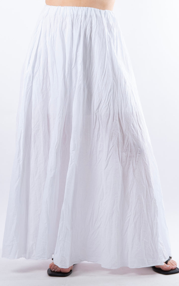 Jacinta Maxi Skirt | White