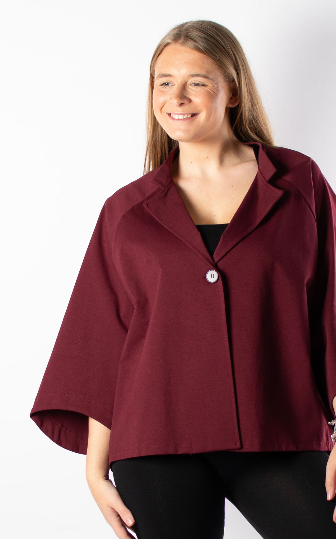 Jane Jacket | Burgundy