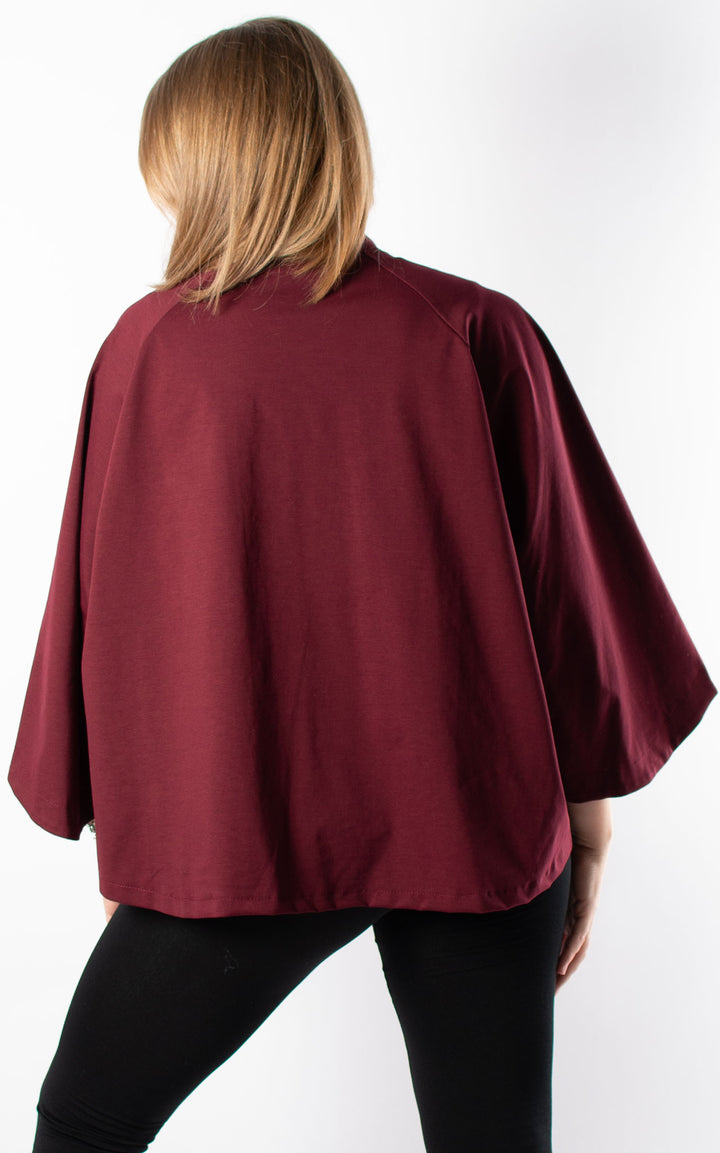 Jane Jacket | Burgundy