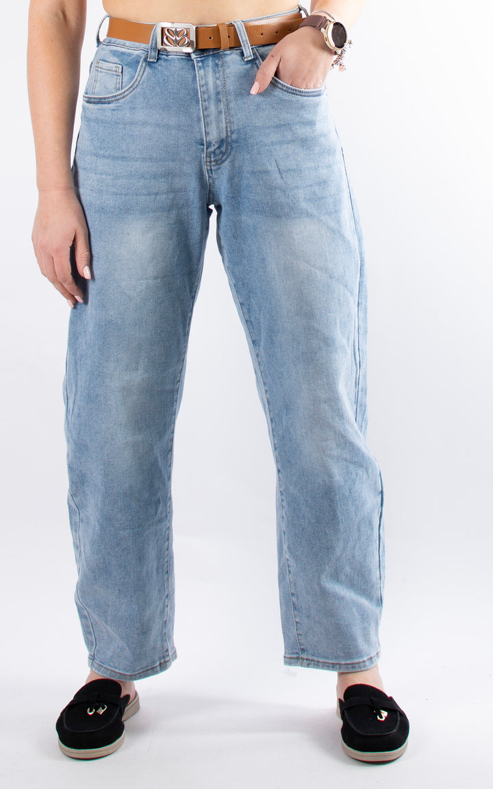 Jeans | Balloon Leg | RH71 | Light Wash