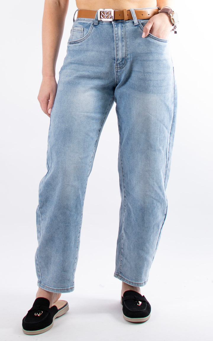 Jeans | Balloon Leg | RH71 | Light Wash