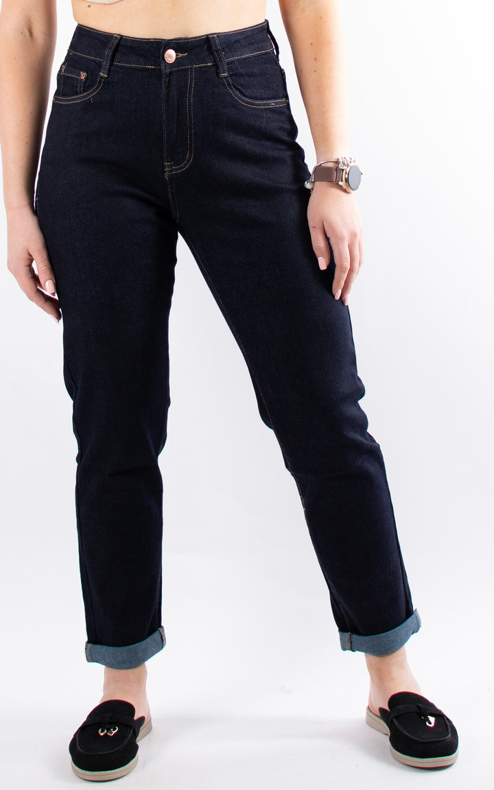 Jeans | Mom Fit |  Dark Denim