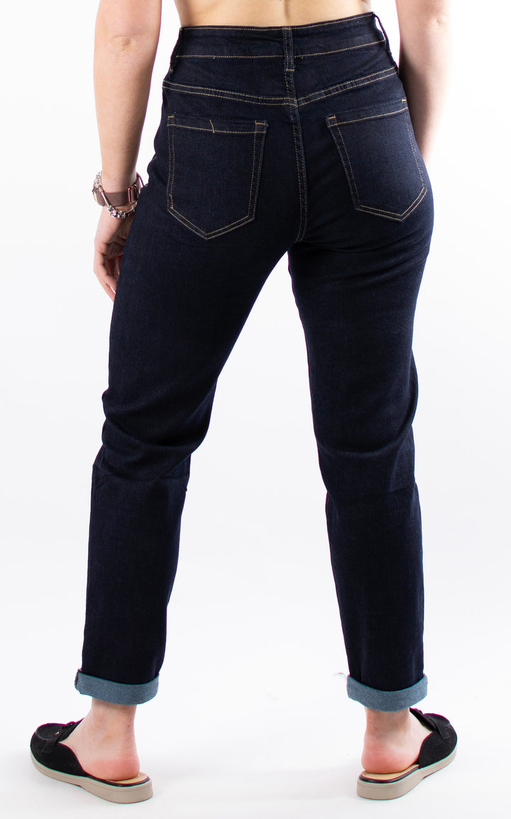 Jeans | Mom Fit |  Dark Denim