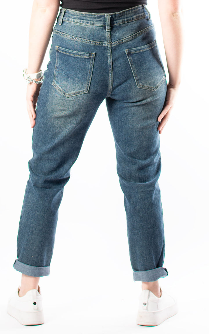 Jeans | Mom | Dirty Denim