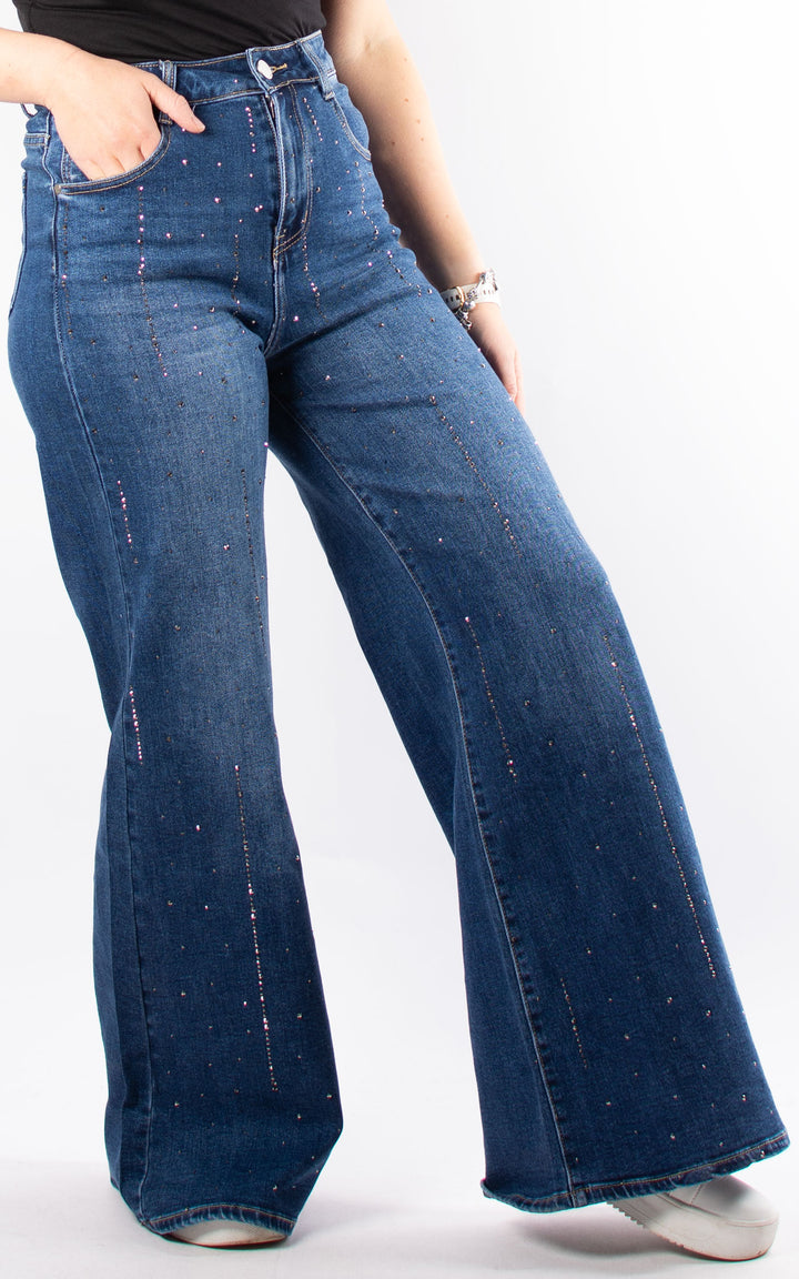 Jeans | Sparkle Wide Leg | Denim