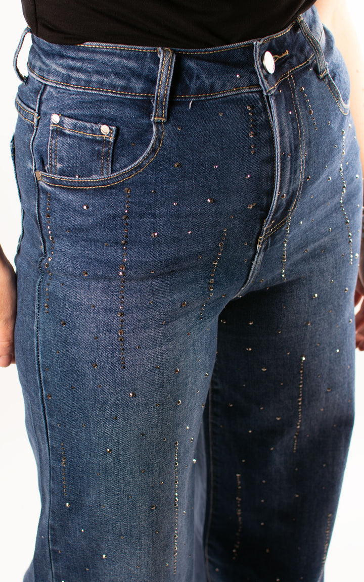 Jeans | Sparkle Wide Leg | Denim