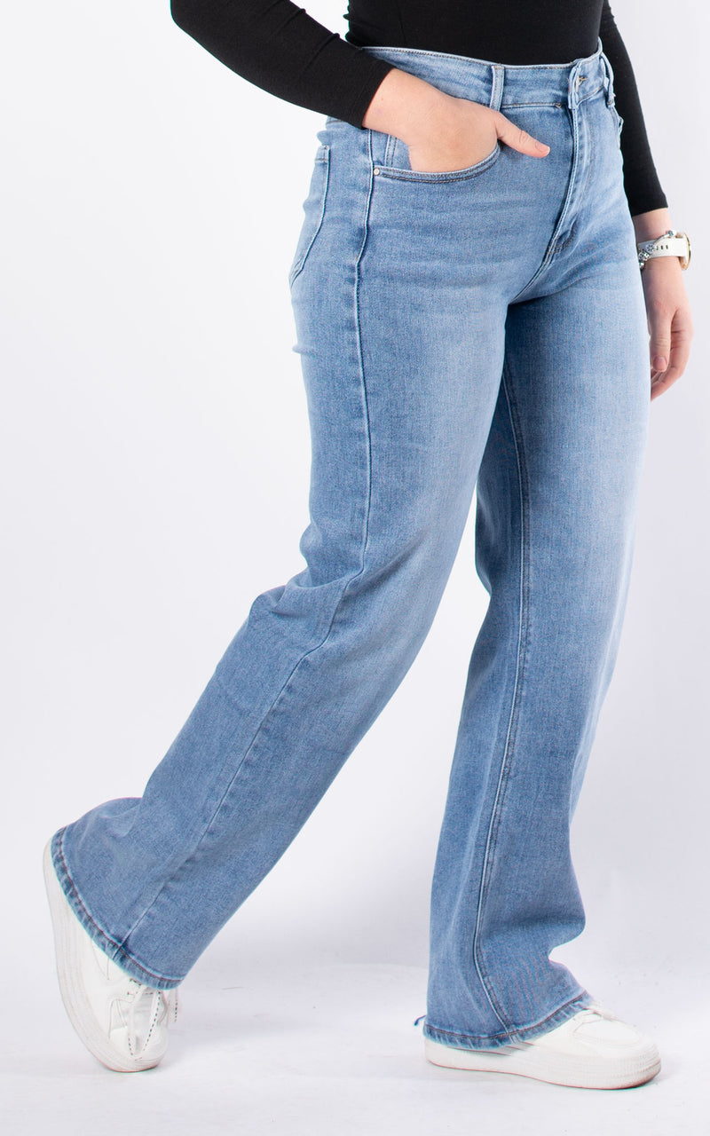 Jeans | Wide Leg | Mid Wash