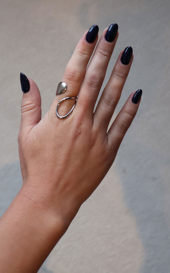 Jet Rings | Snake | Silver