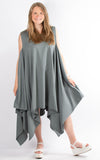 Jilly Sleeveless Dress | Charcoal