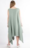 Jilly Sleeveless Dress | Khaki