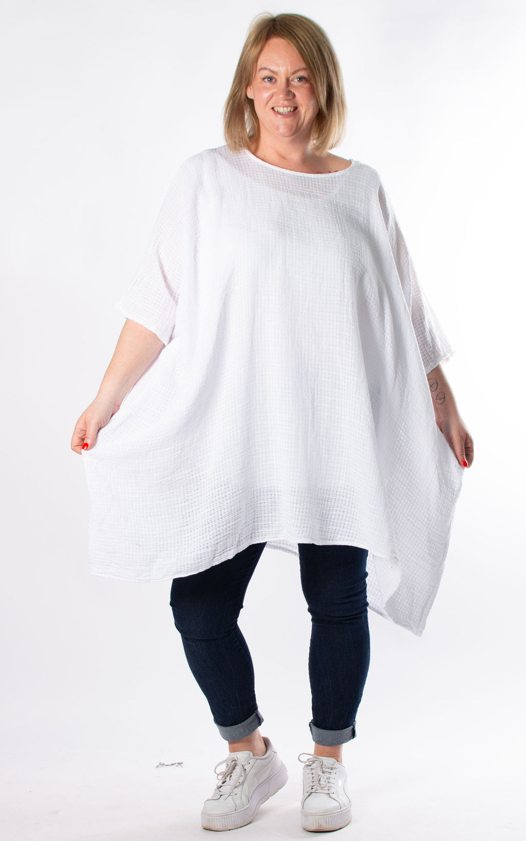 Jodie Oversized | White