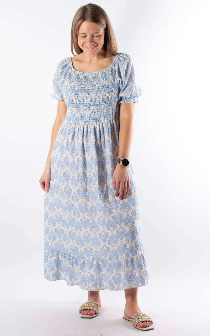 Kai Bardot Dress | Blue
