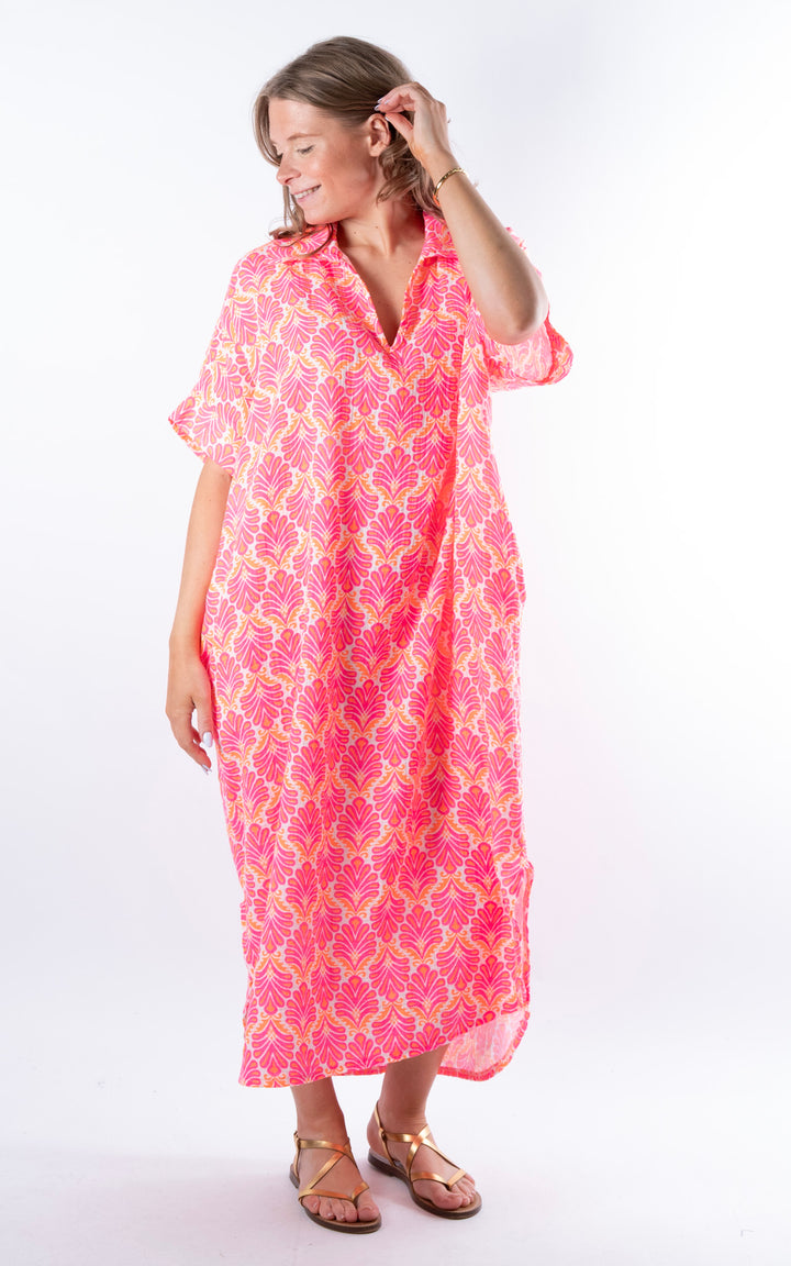 Kai Dress | Coral