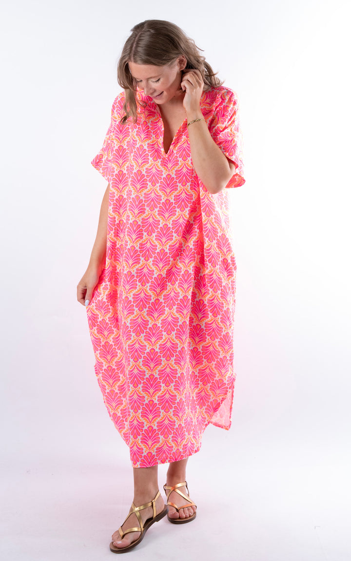 Kai Dress | Coral