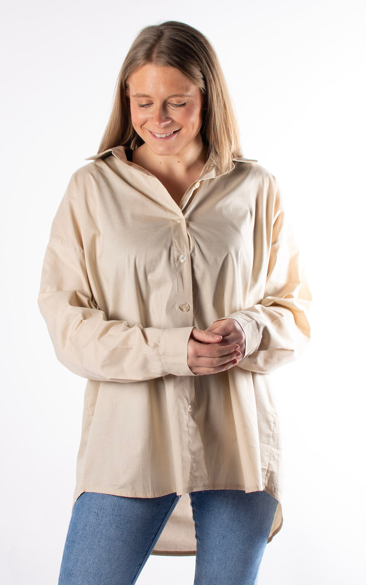 Kailani Long Sleeve Shirt | Plain Biscuit