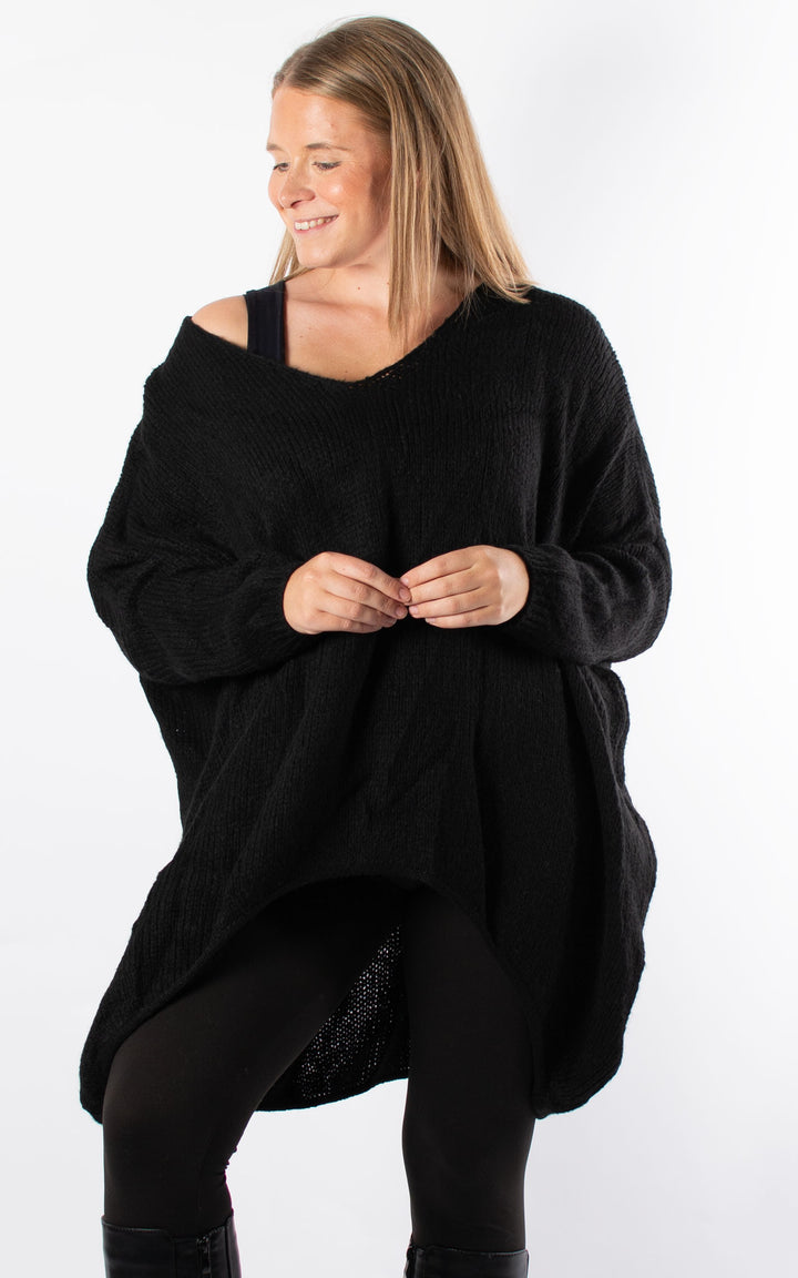 Kathleen Slouch Knit | Black