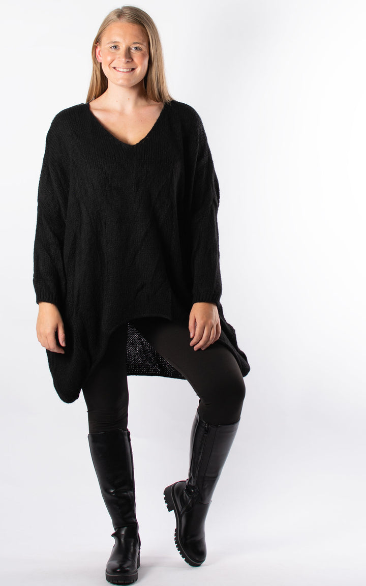 Kathleen Slouch Knit | Black