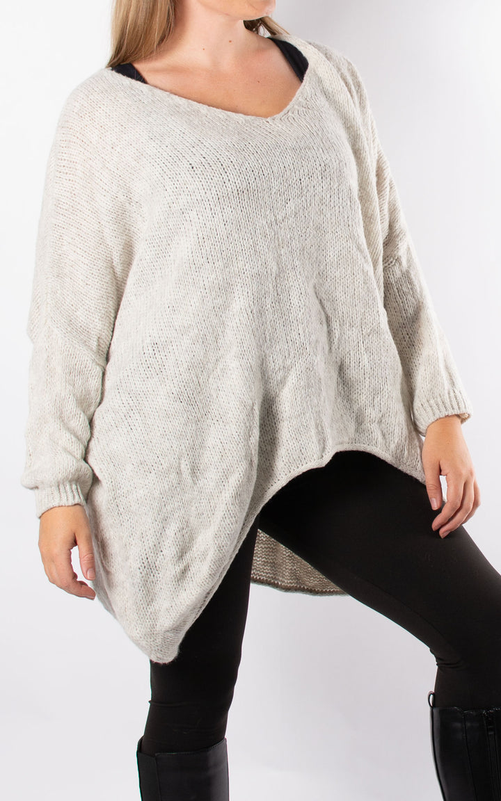 Kathleen Slouch Knit | Oat