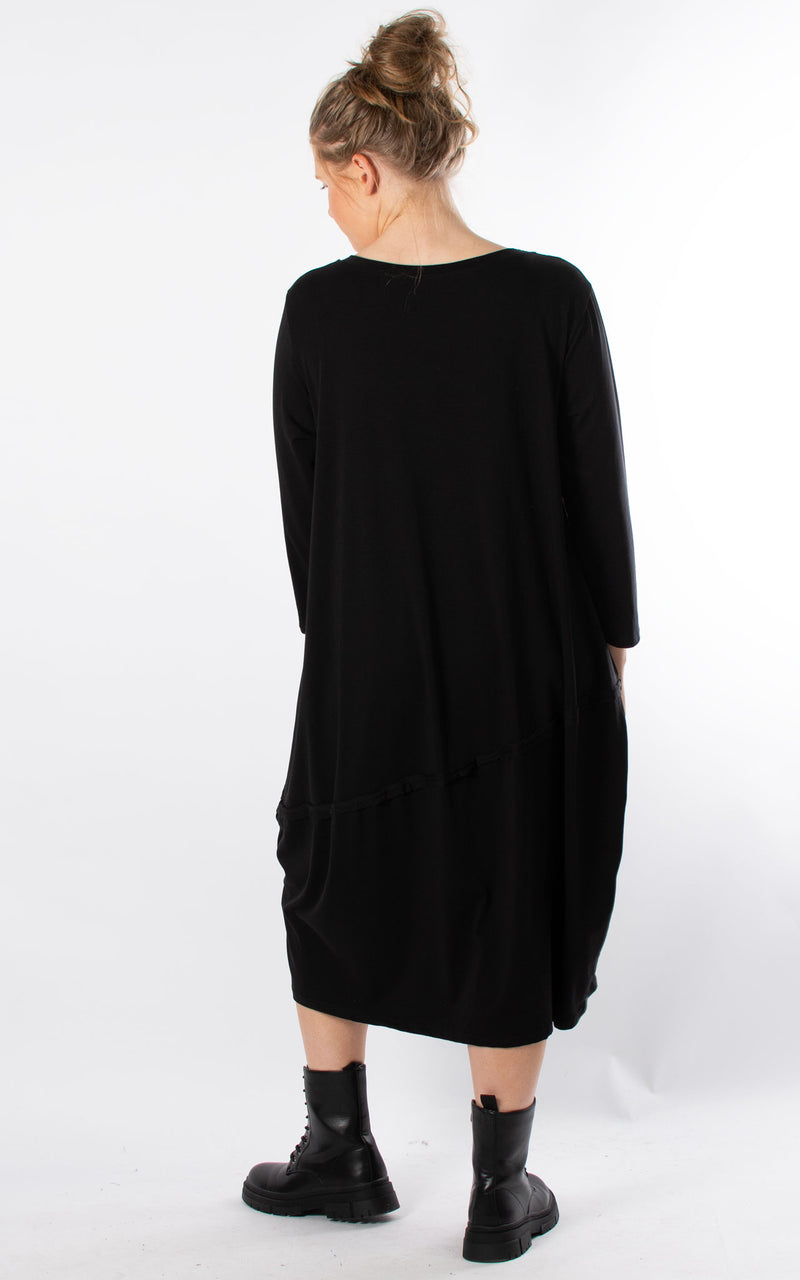 Katrina Dress | Long Sleeve | Black