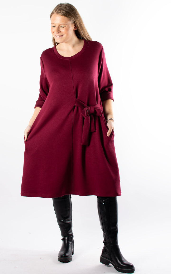 *PRE-ORDER* Keeley Tunic Dress | Burgundy