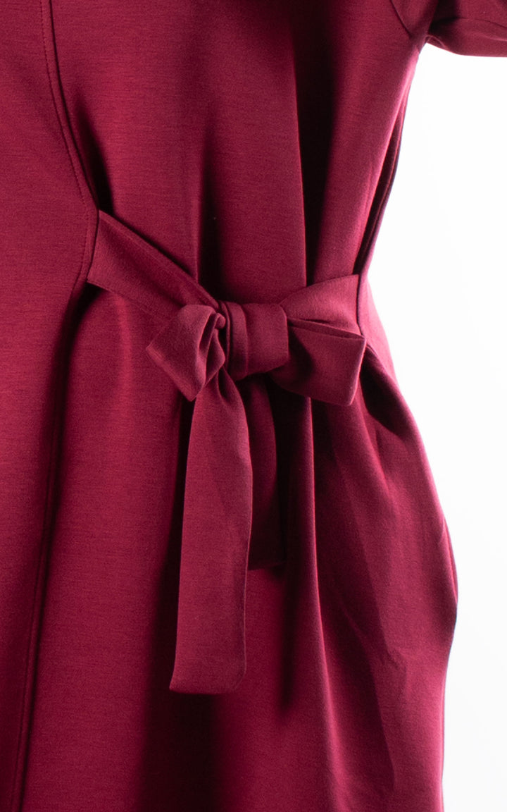 *PRE-ORDER* Keeley Tunic Dress | Burgundy