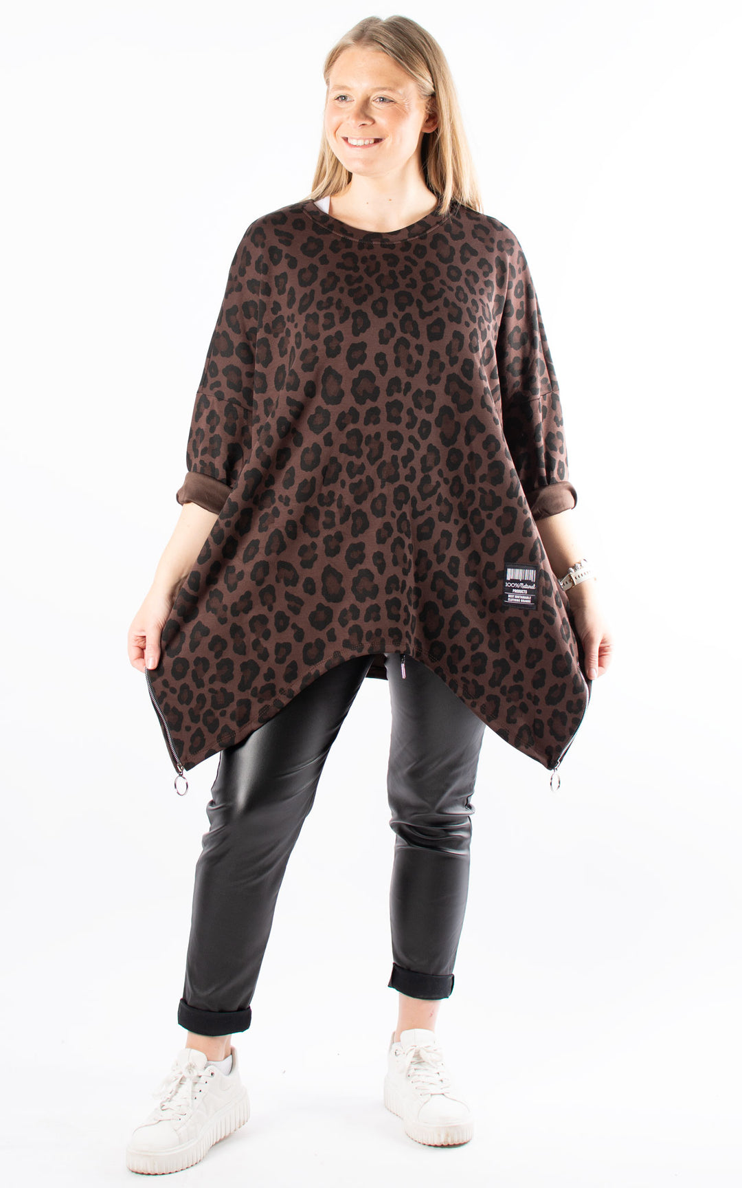 *PRE-ORDER* Keeley Tunic | Leopard | Chocolate